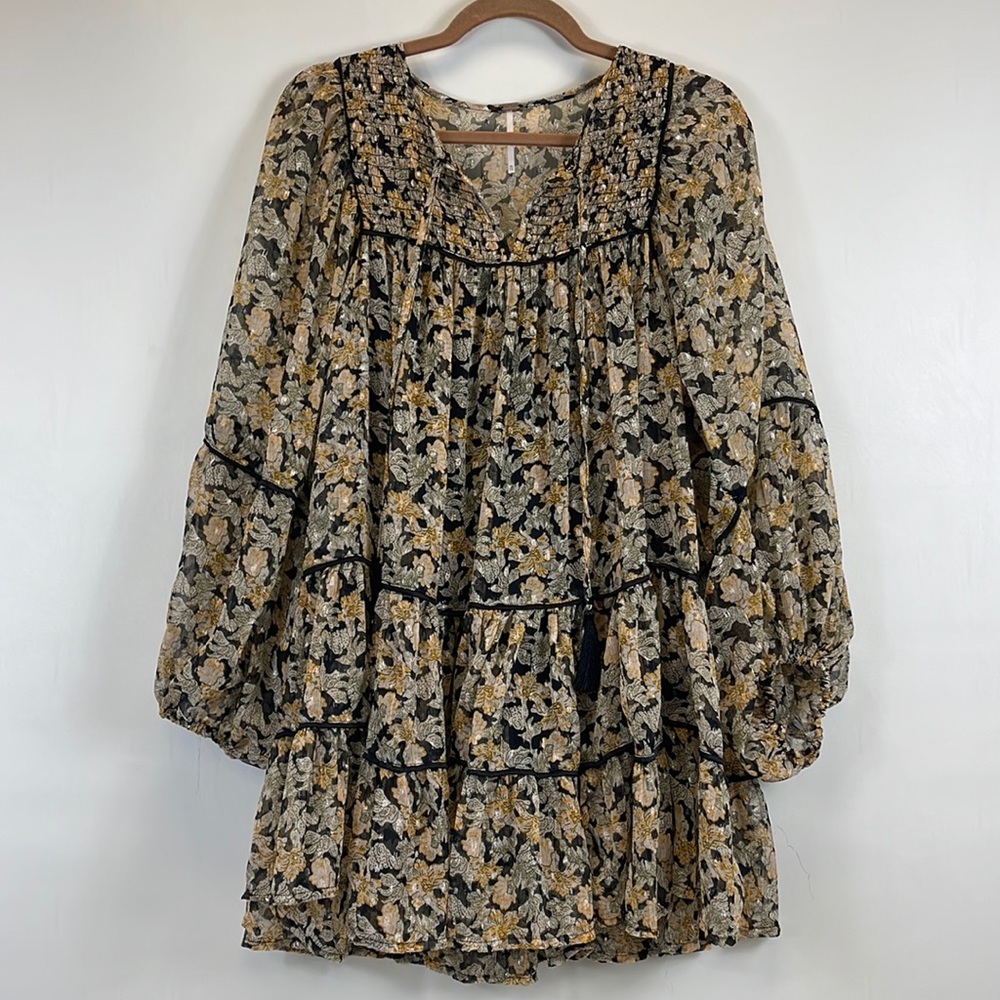 Free People Free Swinging Mini Dress. sz XS